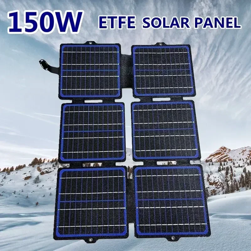 Solar Emergency Charger - Водонепроницаемая складная солнечная панель ETFE, 150