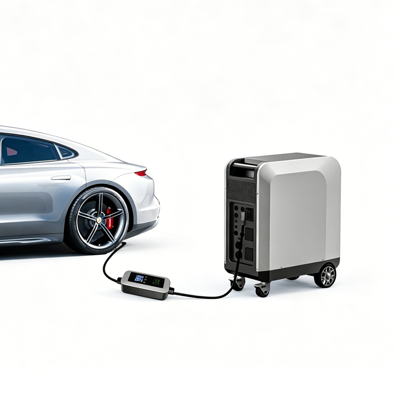 Solar Emergency Charger - Новое портативное зарядное устройство для электромобилей