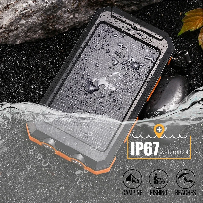 Водонепроницаемый солнечный ак – обзор и цена Solar Emergency Charger
